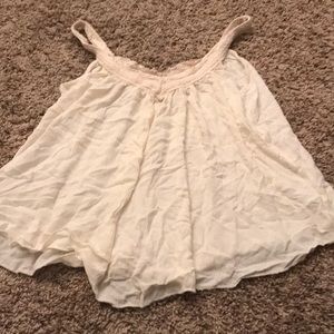 White camisole blouse